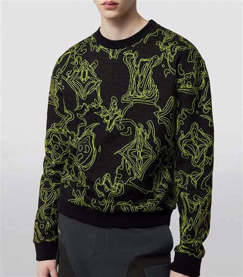 louis vuitton jumper mens monogram jacquard